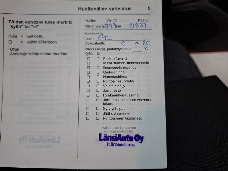 Opel Astra vaihtoauto