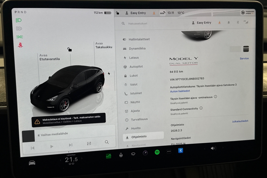 Tesla Model Y vaihtoauto