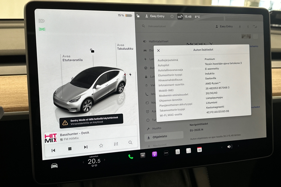 Tesla Model Y vaihtoauto
