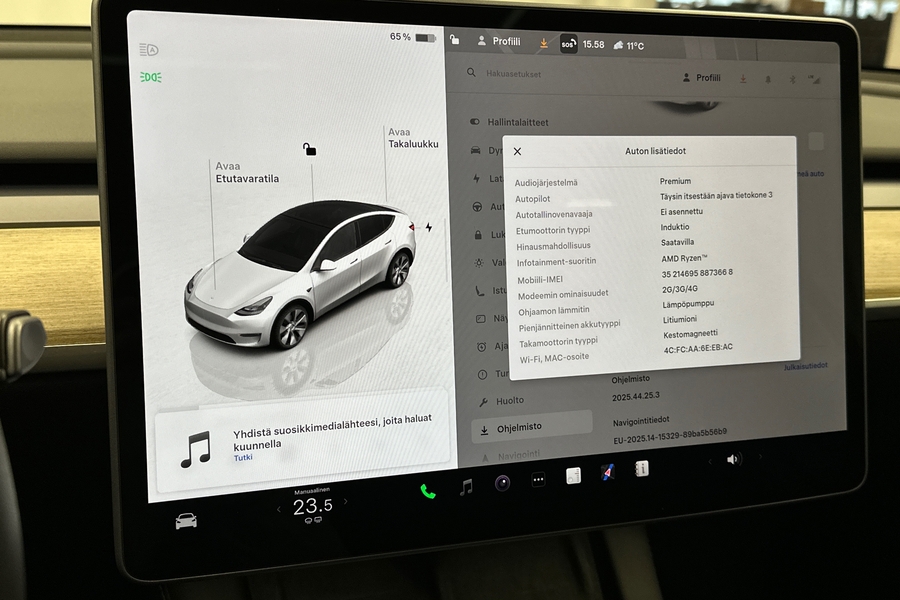 Tesla Model Y vaihtoauto