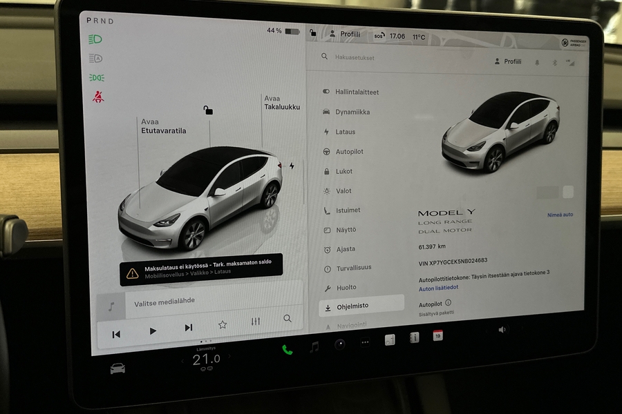 Tesla Model Y vaihtoauto