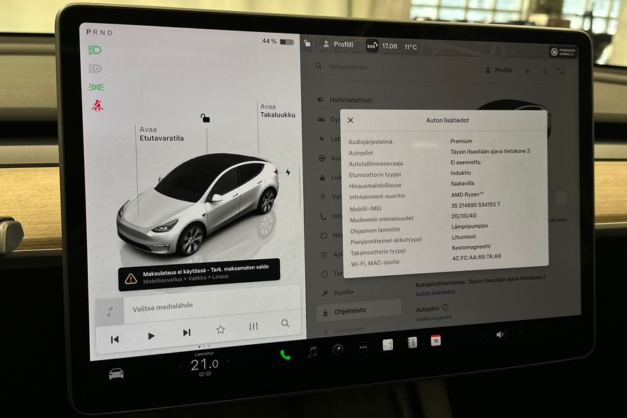 Tesla Model Y vaihtoauto