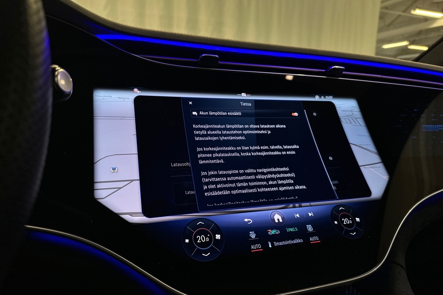 Mercedes-Benz EQE vaihtoauto