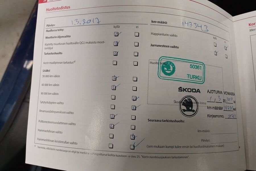 Skoda Octavia vaihtoauto