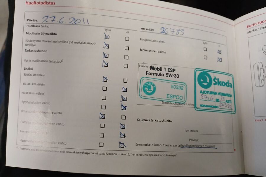 Skoda Octavia vaihtoauto