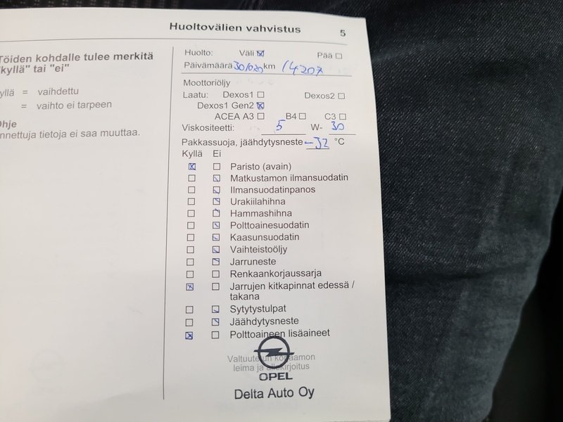 Opel Insignia vaihtoauto