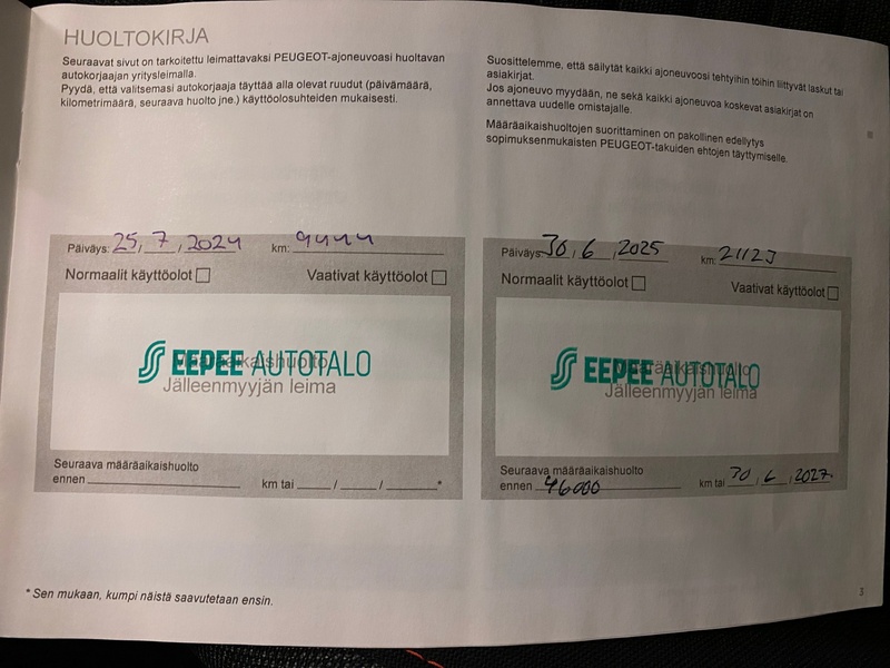 Peugeot e-2008 vaihtoauto