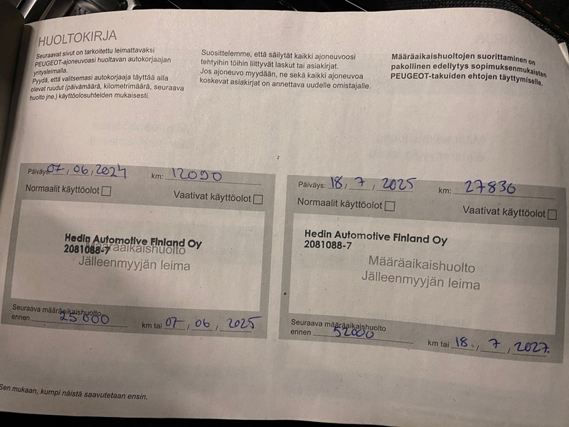 Peugeot e-2008 vaihtoauto