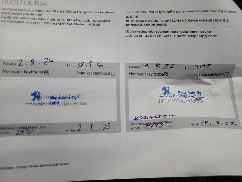 Peugeot e-2008 vaihtoauto