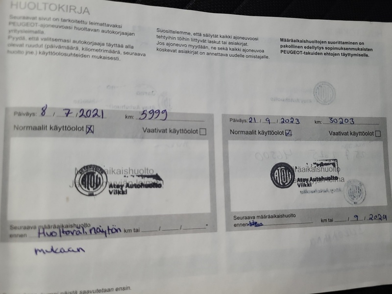 Peugeot 208 vaihtoauto