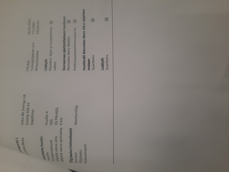 Mercedes-Benz CLA-sarja vaihtoauto