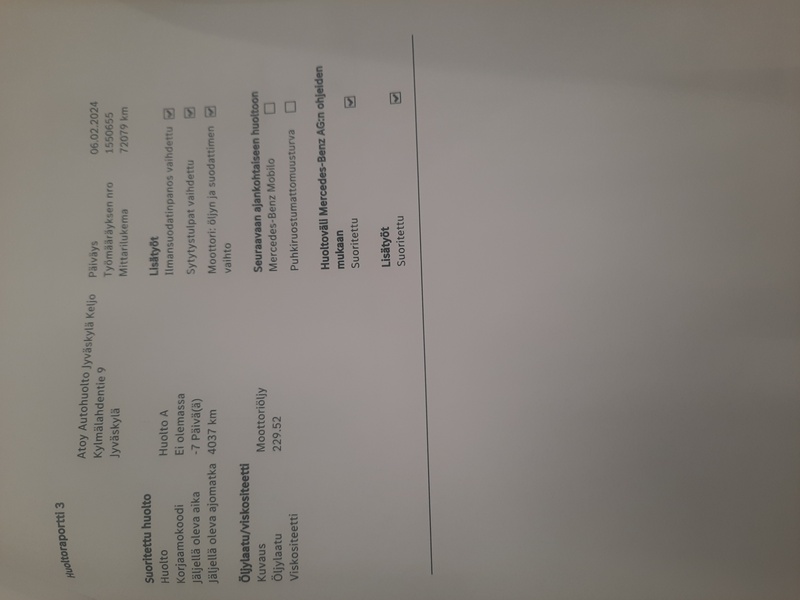 Mercedes-Benz CLA-sarja vaihtoauto