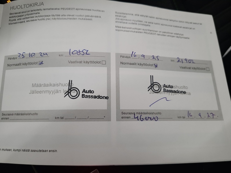 Peugeot e-2008 vaihtoauto