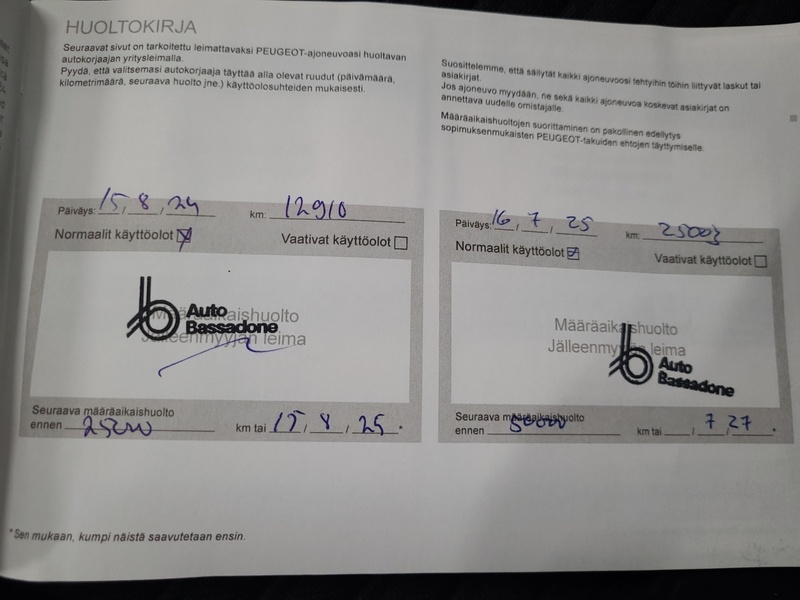 Peugeot e-2008 vaihtoauto