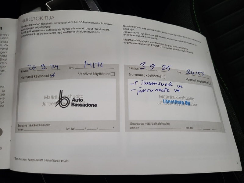 Peugeot e-2008 vaihtoauto