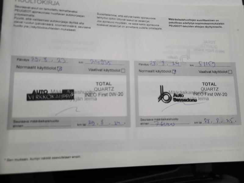 Peugeot 308 vaihtoauto