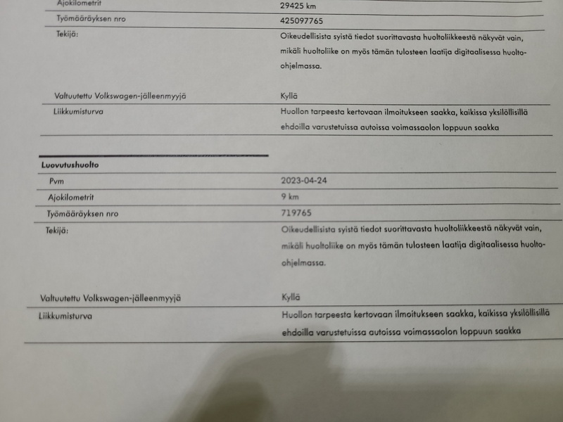 Volkswagen Golf vaihtoauto