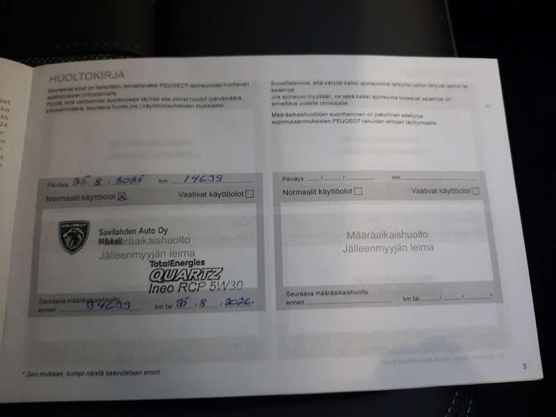 Peugeot 408 vaihtoauto