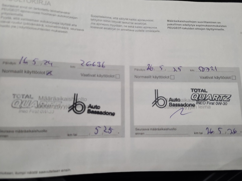 Peugeot 308 vaihtoauto