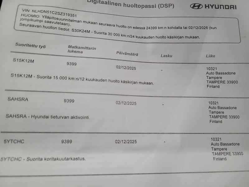 Hyundai i10 vaihtoauto