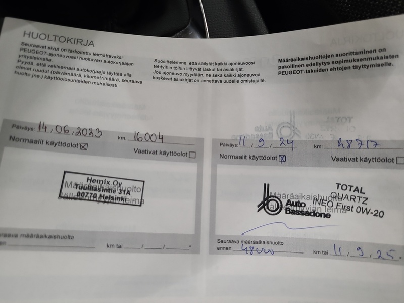 Peugeot 208 vaihtoauto