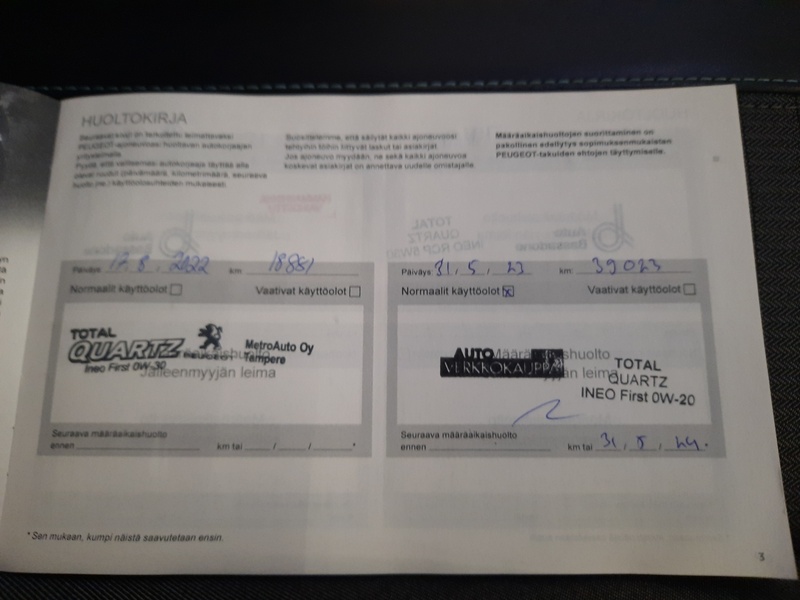 Peugeot 2008 vaihtoauto