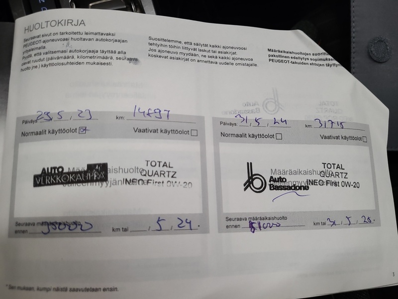 Peugeot 208 vaihtoauto