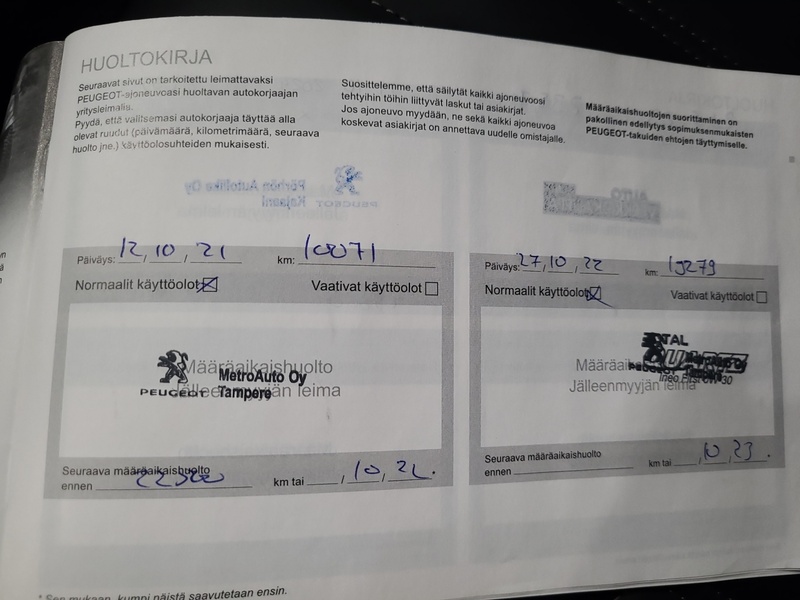 Peugeot e-2008 vaihtoauto