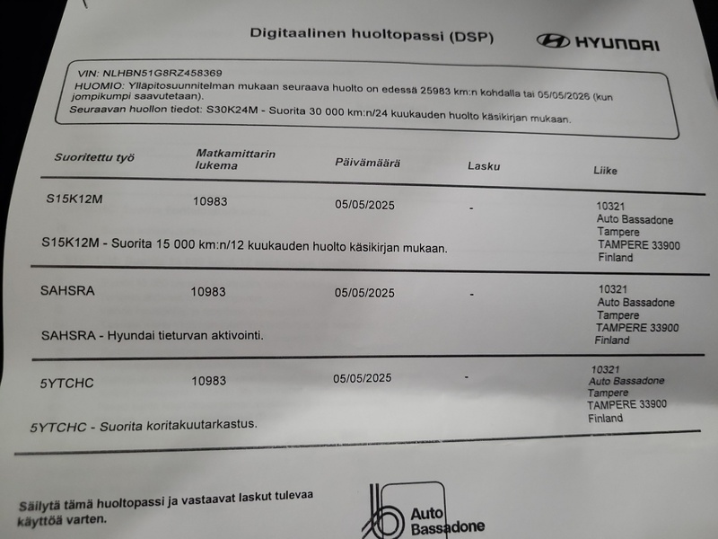 Hyundai i20 Hatchback vaihtoauto