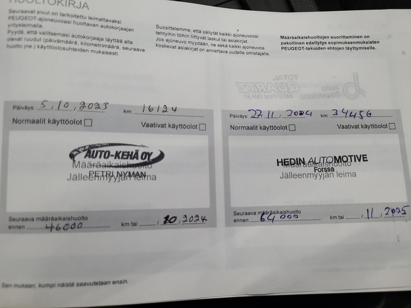 Peugeot 308 vaihtoauto