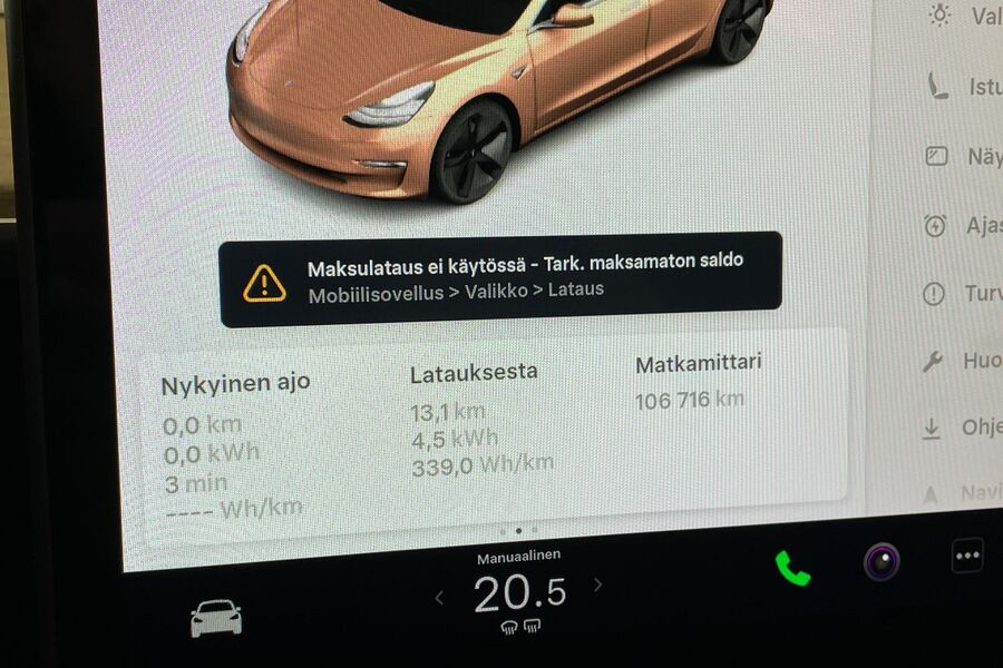 Tesla Model 3 vaihtoauto