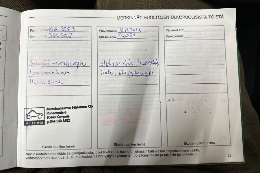 Skoda Octavia vaihtoauto