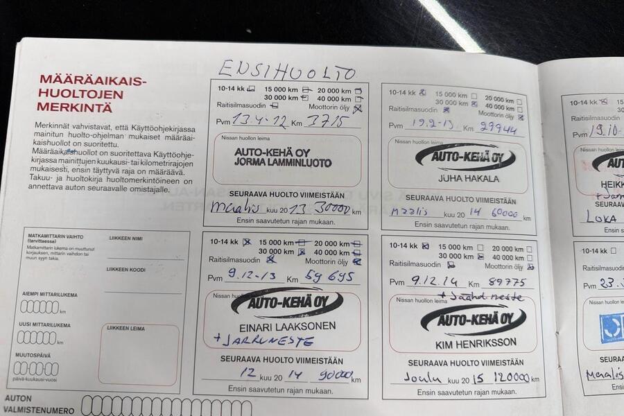 Nissan Qashqai vaihtoauto