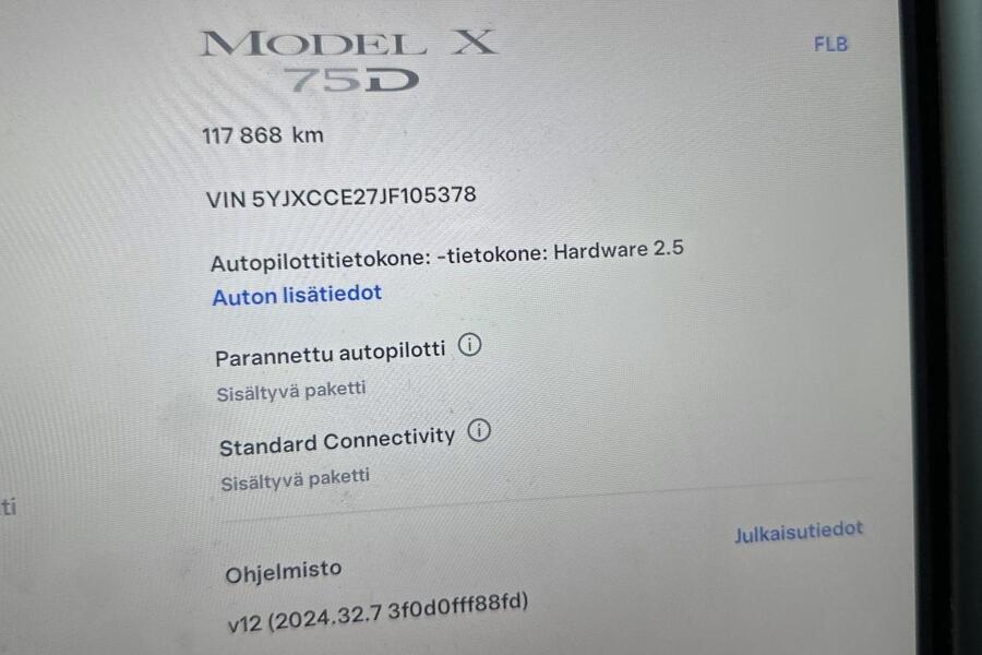 Tesla Model X vaihtoauto