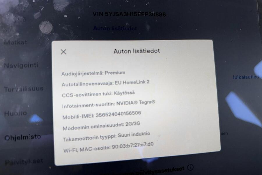 Tesla Model S vaihtoauto