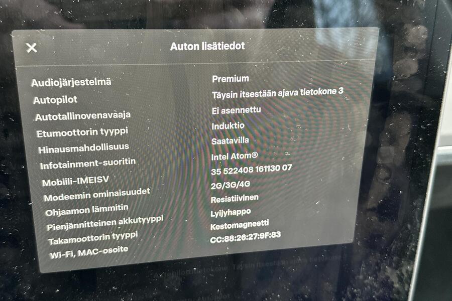 Tesla Model 3 vaihtoauto