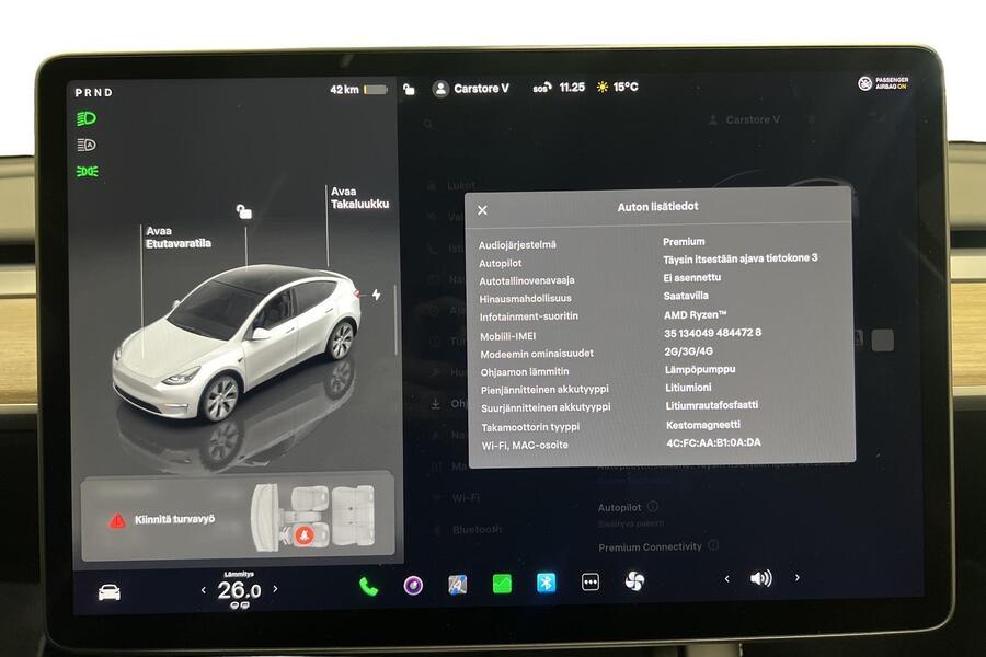 Tesla Model Y vaihtoauto