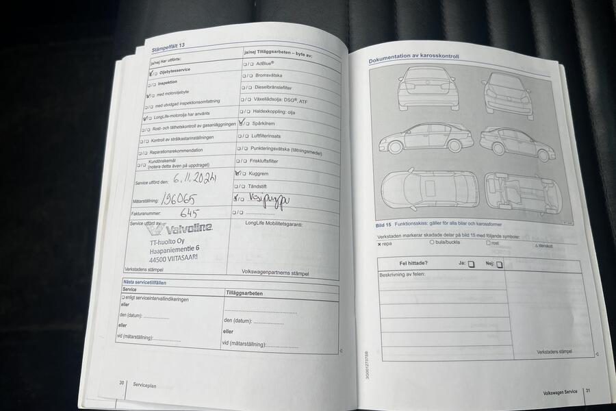 Volkswagen Passat vaihtoauto