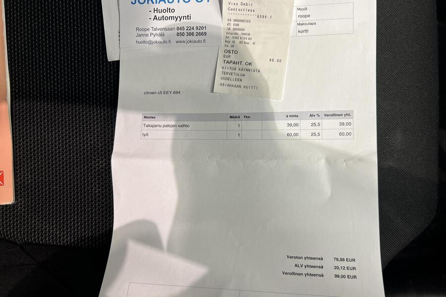 Citroën C5 vaihtoauto