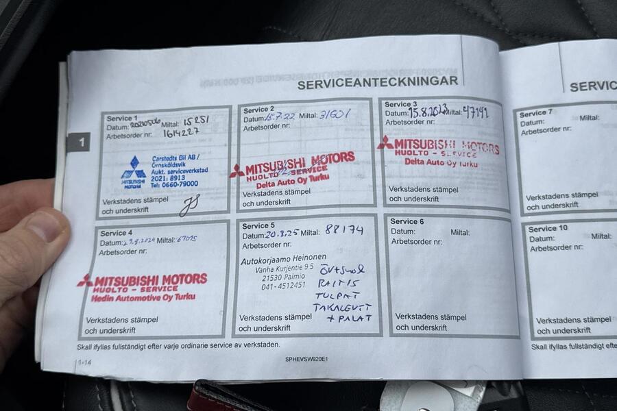 Mitsubishi Outlander PHEV vaihtoauto