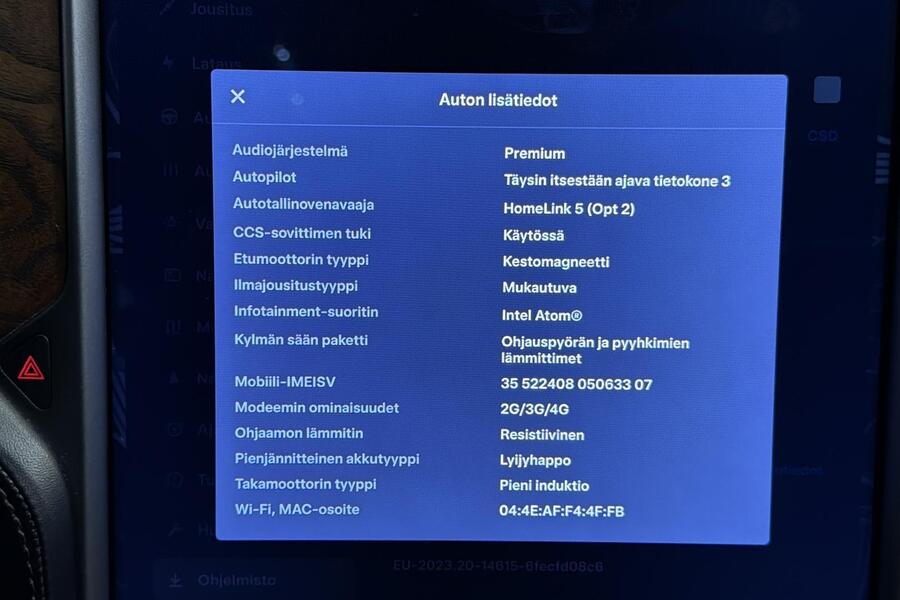 Tesla Model S vaihtoauto