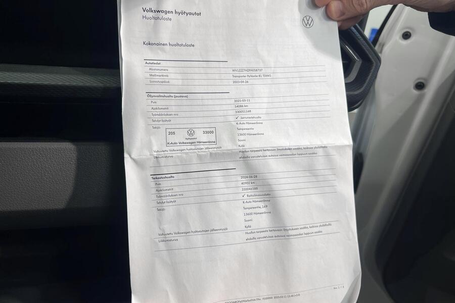 Volkswagen Transporter vaihtoauto