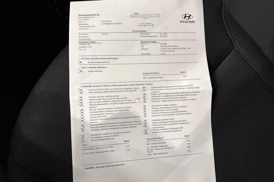 Hyundai Tucson vaihtoauto