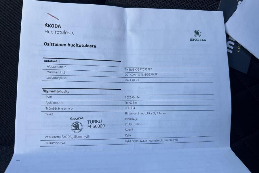 Skoda Octavia vaihtoauto