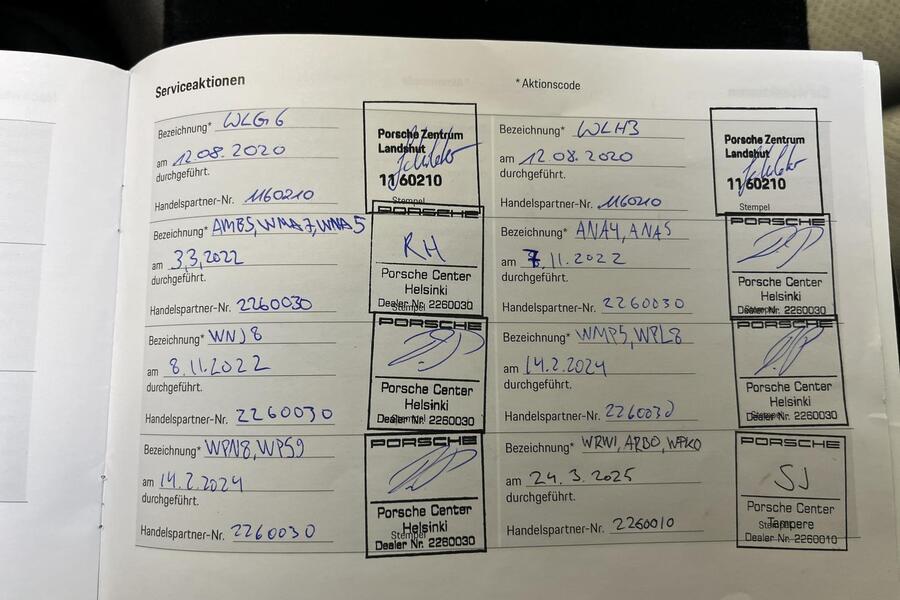 Porsche Taycan vaihtoauto