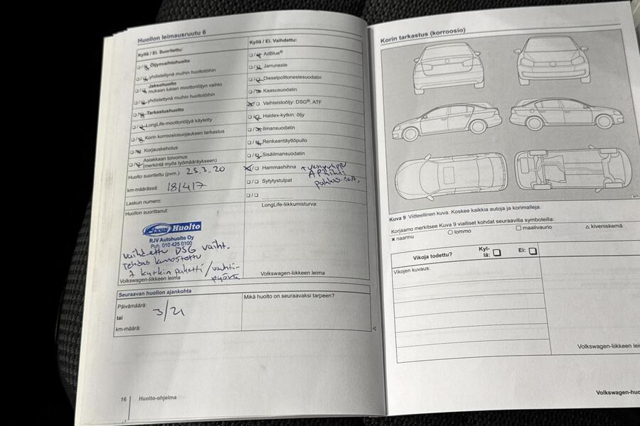 Volkswagen Passat vaihtoauto