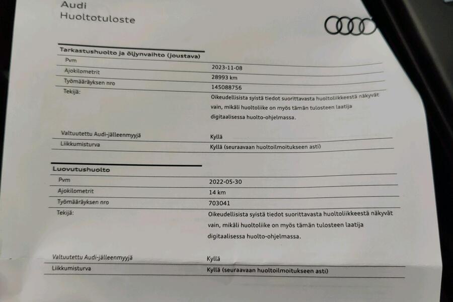 Audi A4 vaihtoauto