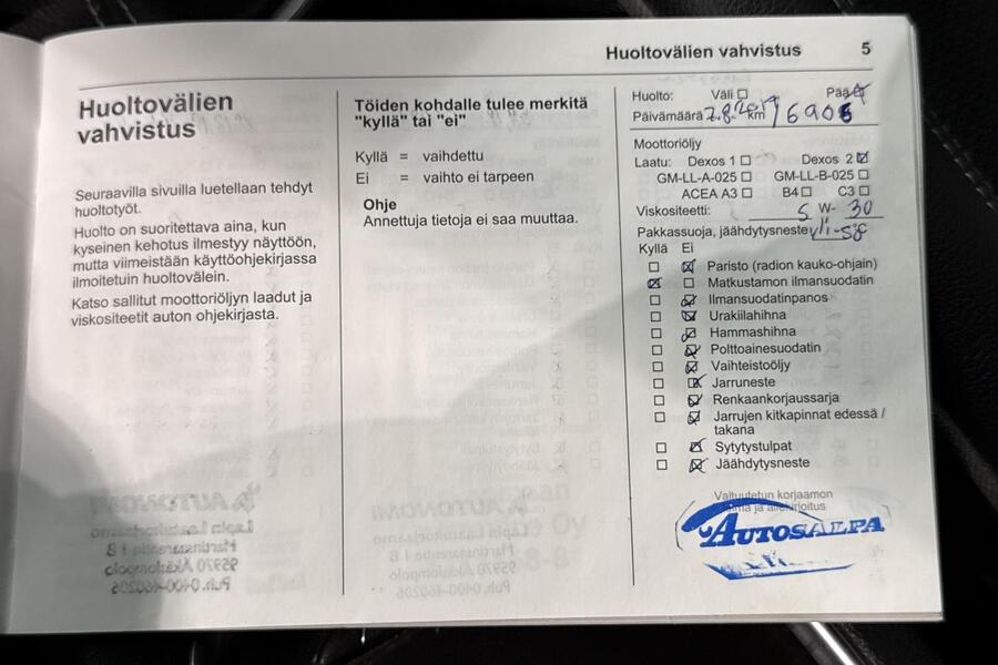 Opel Astra vaihtoauto