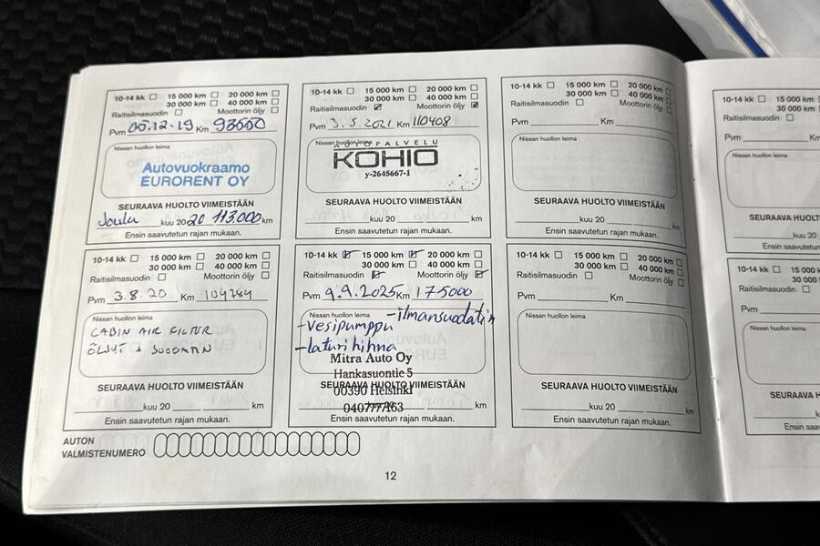 Nissan Qashqai vaihtoauto