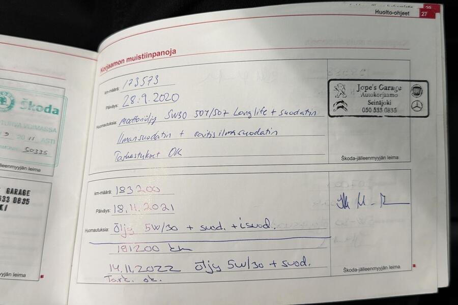 Skoda Octavia vaihtoauto